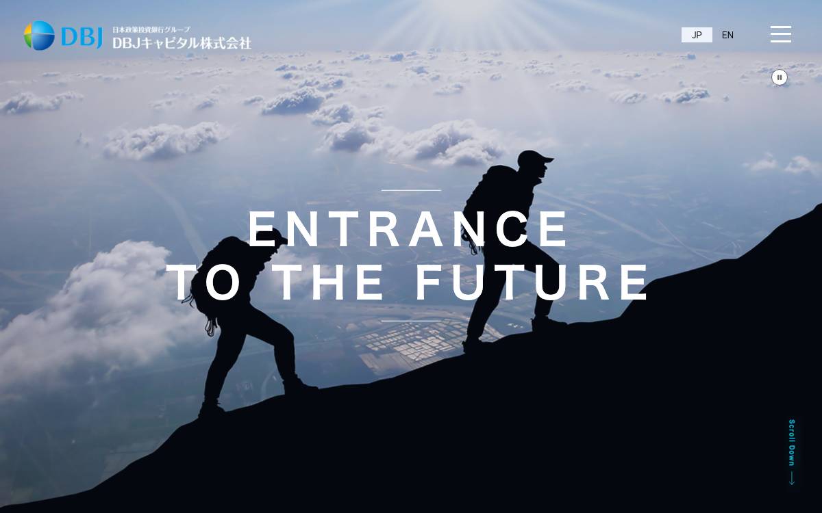 DBJ Capital website preview