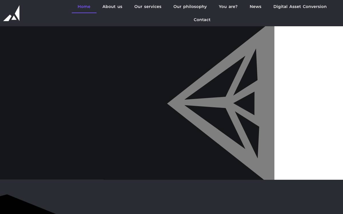 Delta Finance website preview