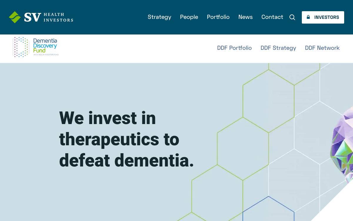 Dementia Discovery website preview