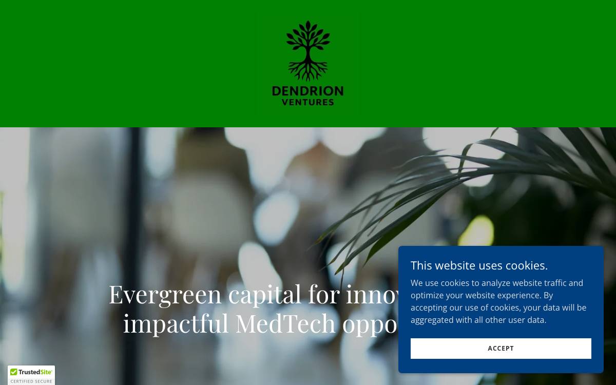 Dendrion website preview