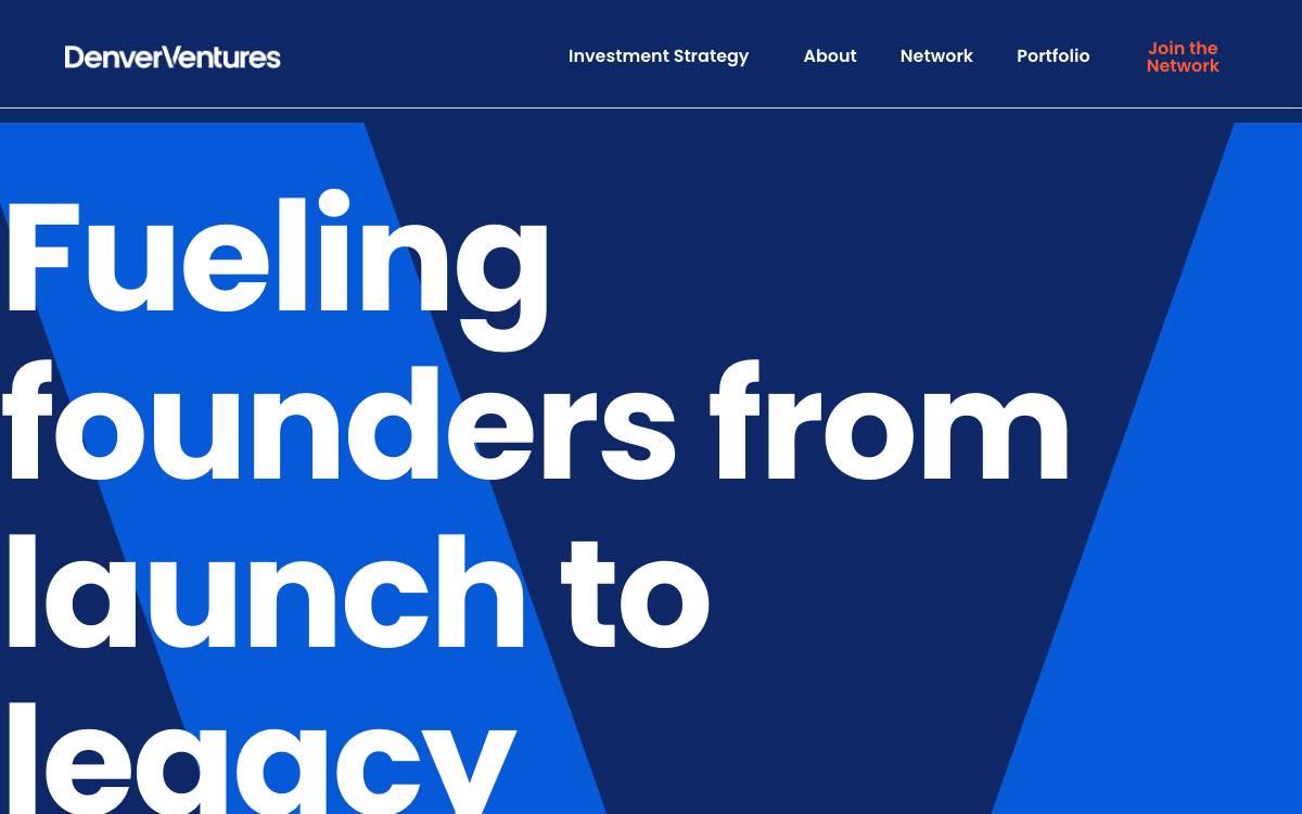 Denver Ventures website preview