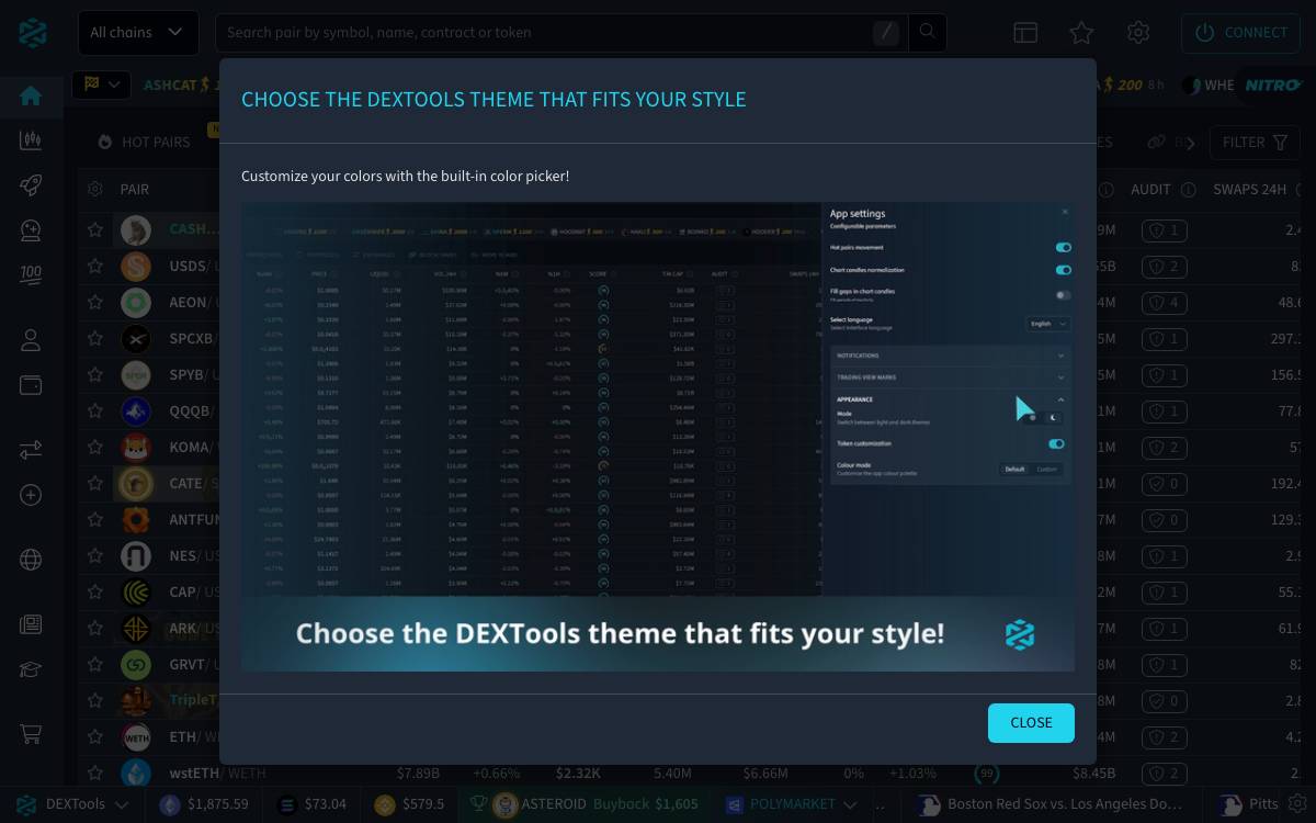 DEXT Force Ventures website preview