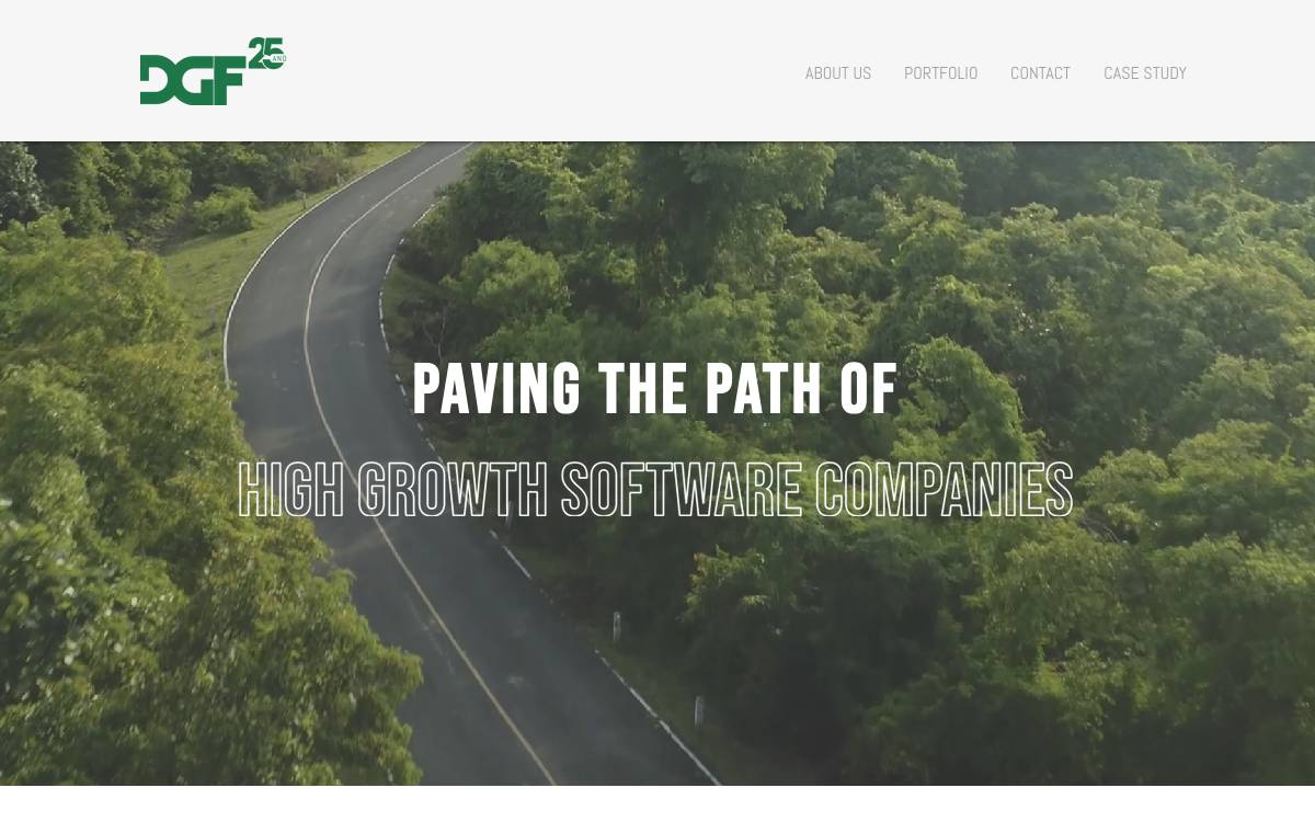 DGF website preview