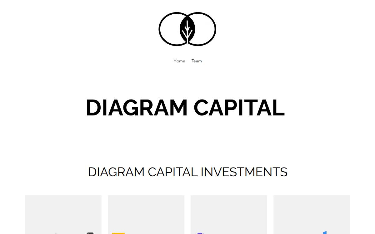 Diagram Capital website preview