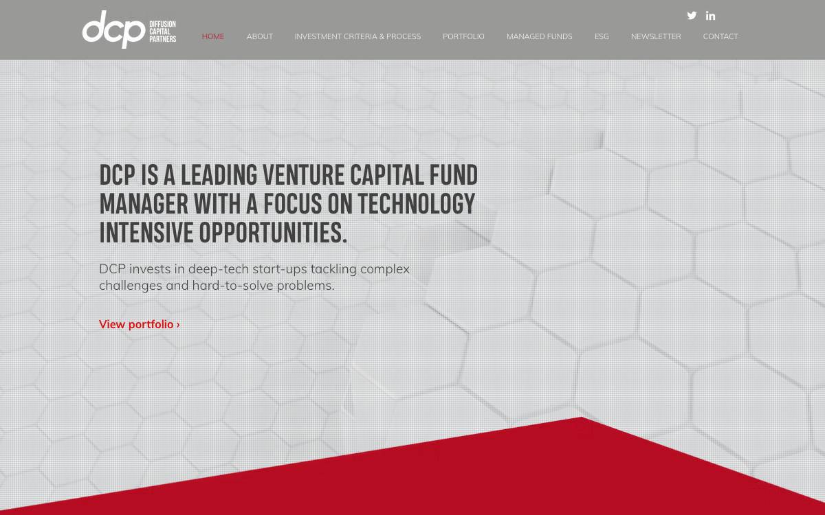 Diffusion Capital Partners website preview
