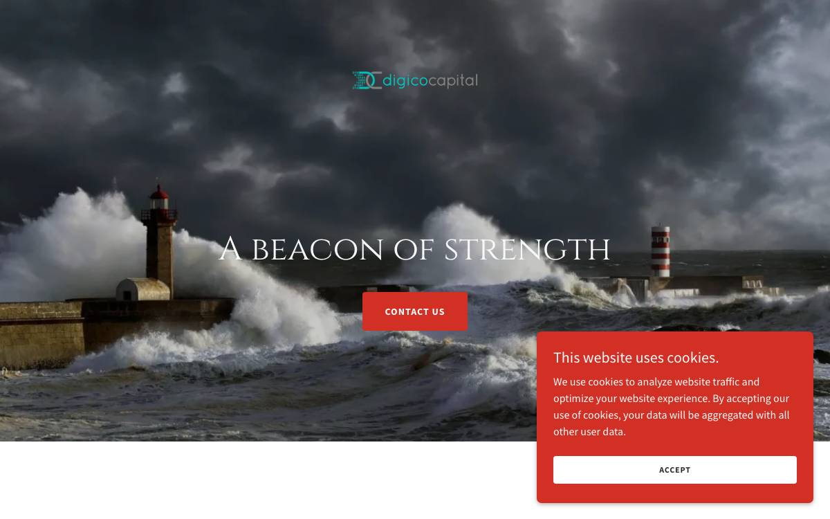 Digico Capital website preview