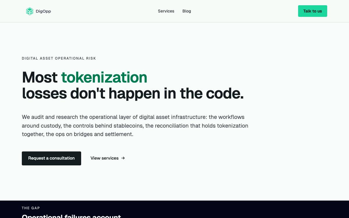Digital Opportunities Group website preview