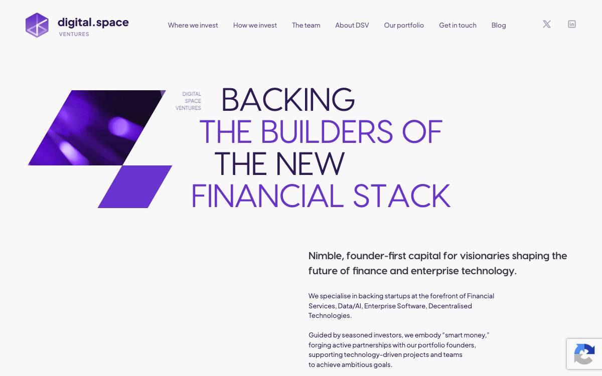 Digital Space Ventures website preview