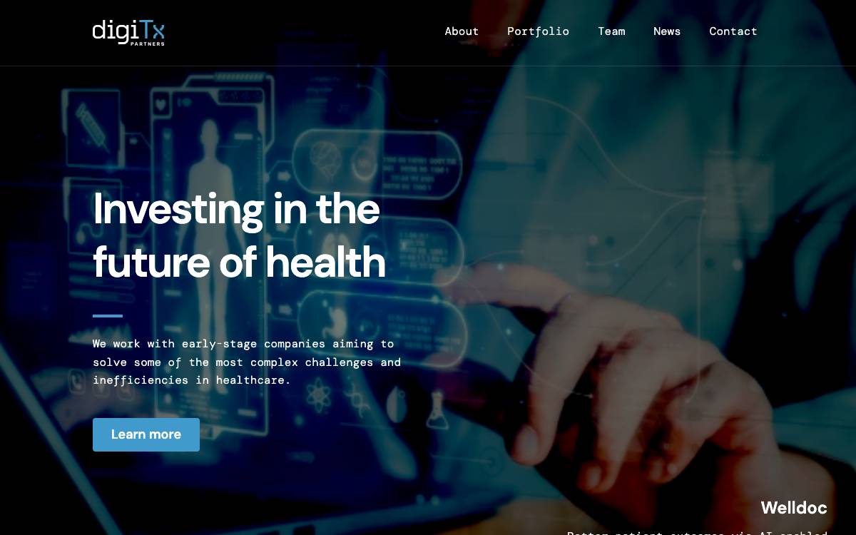 DigiTx Partners LLC website preview