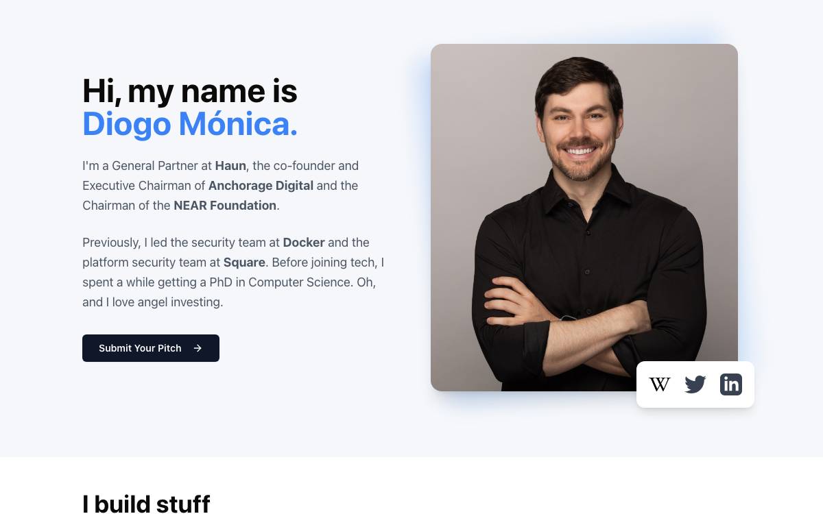 Diogo Mónica website preview