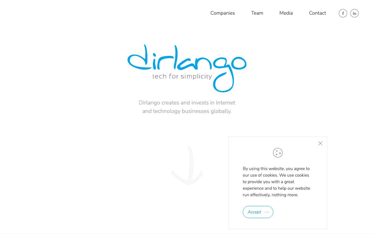 Dirlango website preview
