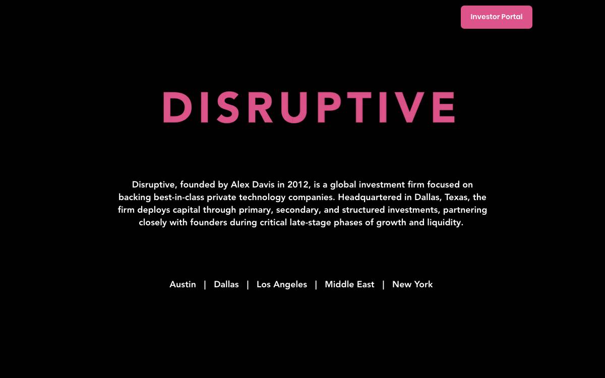 Disruptive website preview