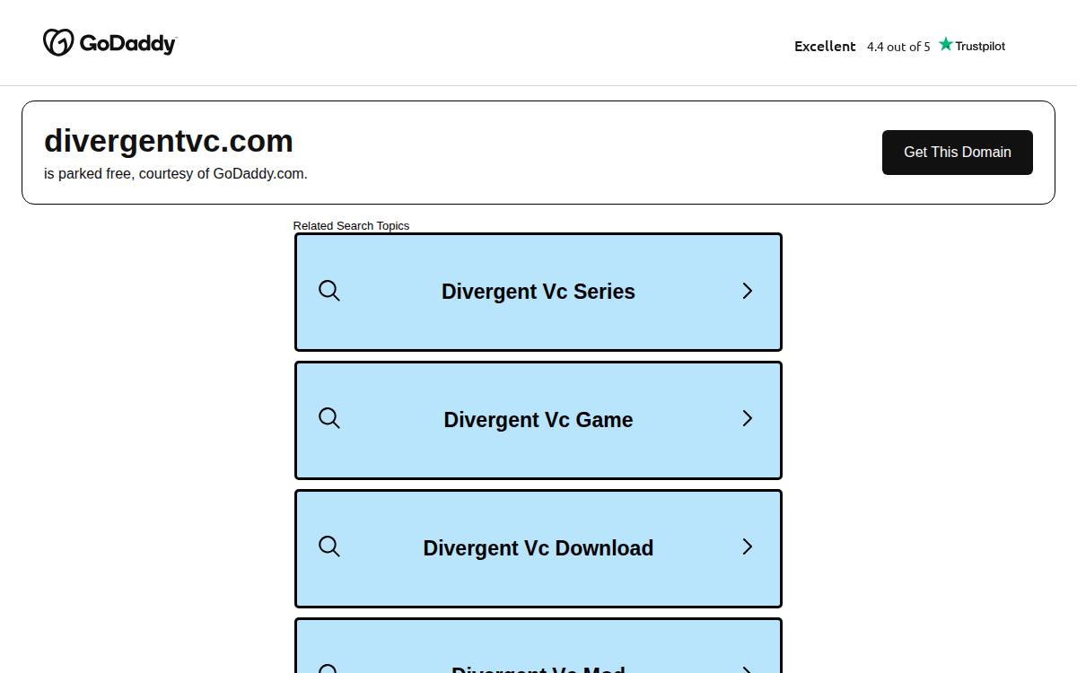 Divergent Venture Partners website preview