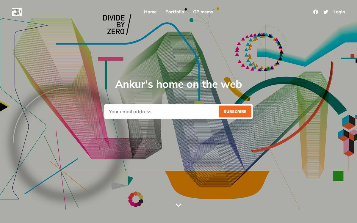 Divide by Zero website preview