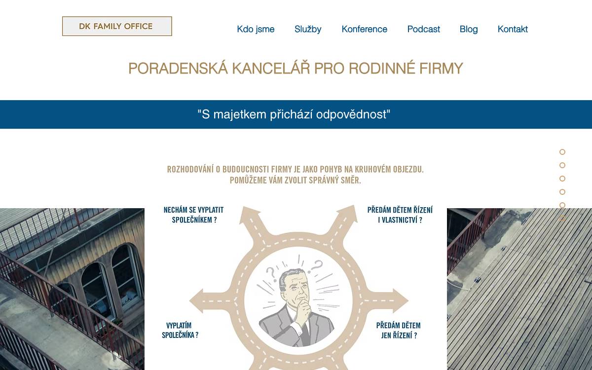 DK Family Office website preview