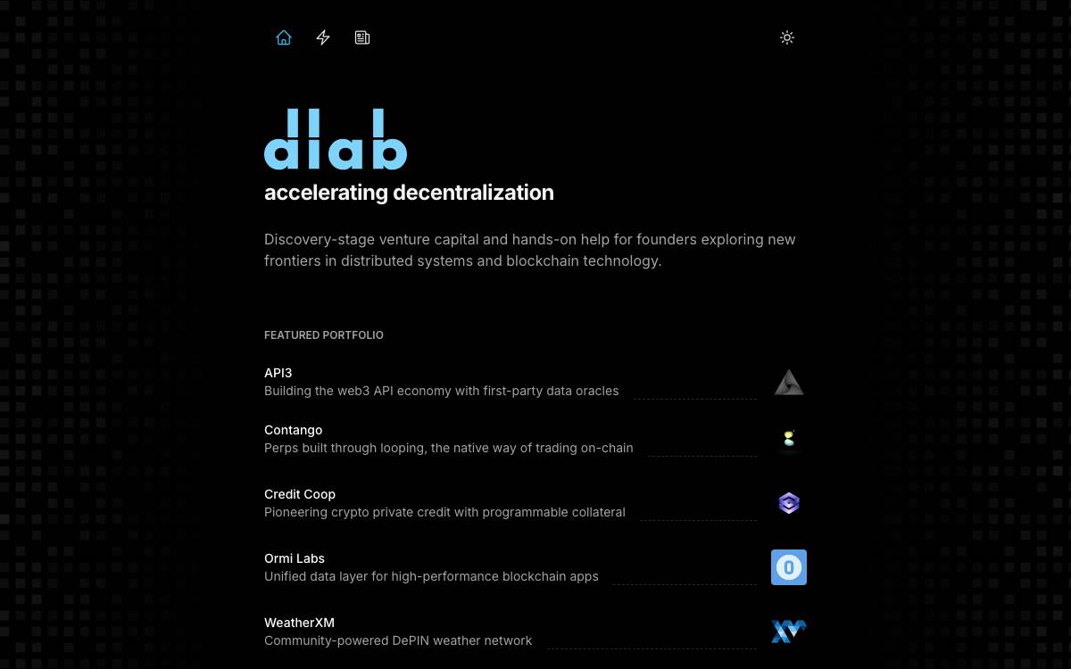 dlab website preview