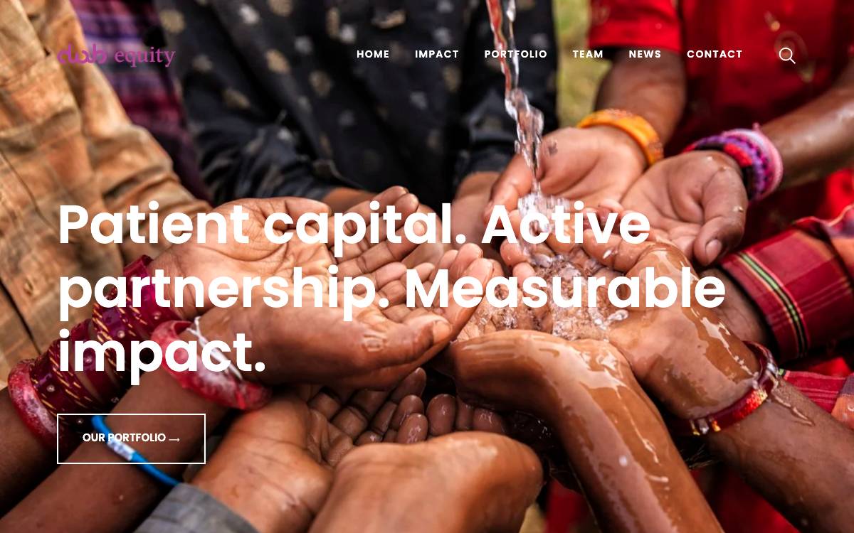 DOB Equity website preview
