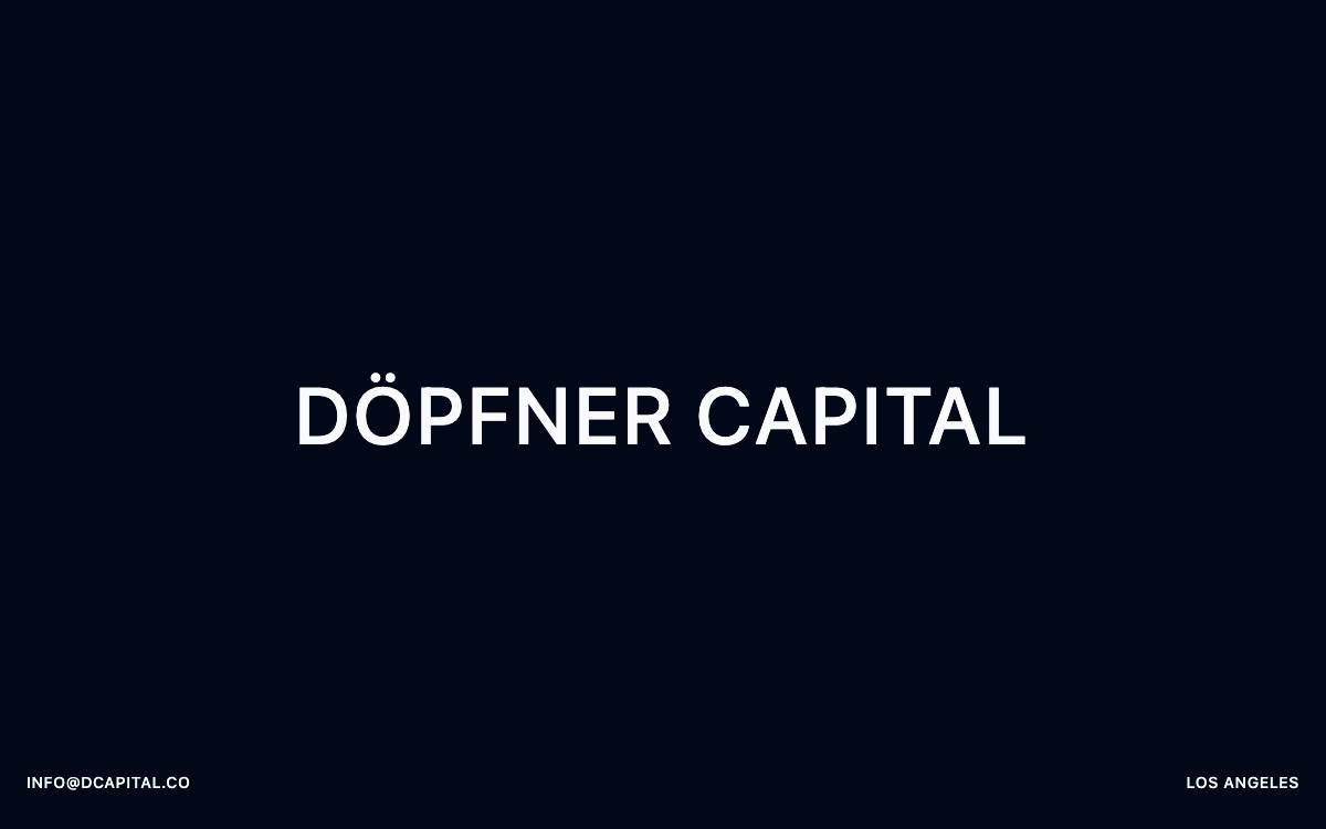 Doepfner Capital website preview