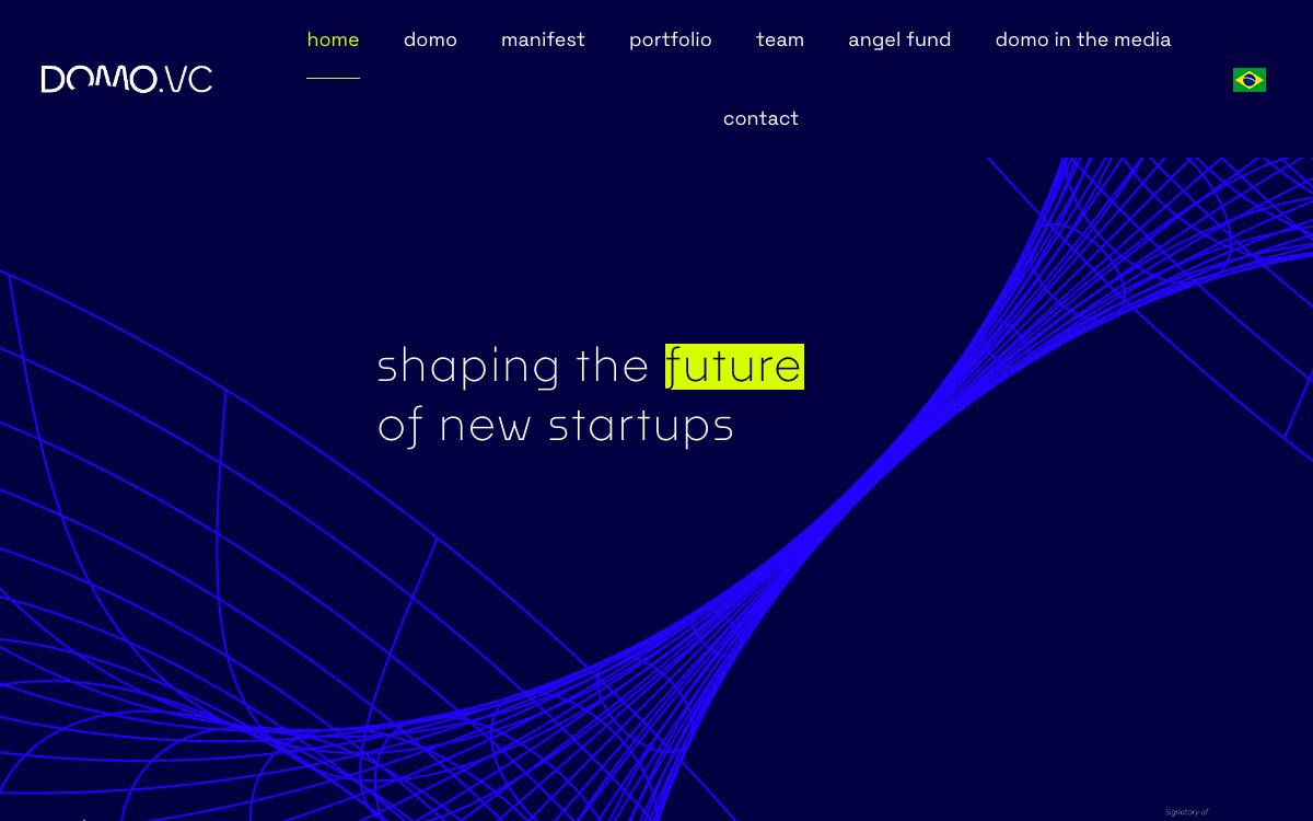 DOMO.VC website preview