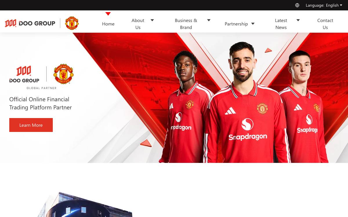 Doo Group website preview