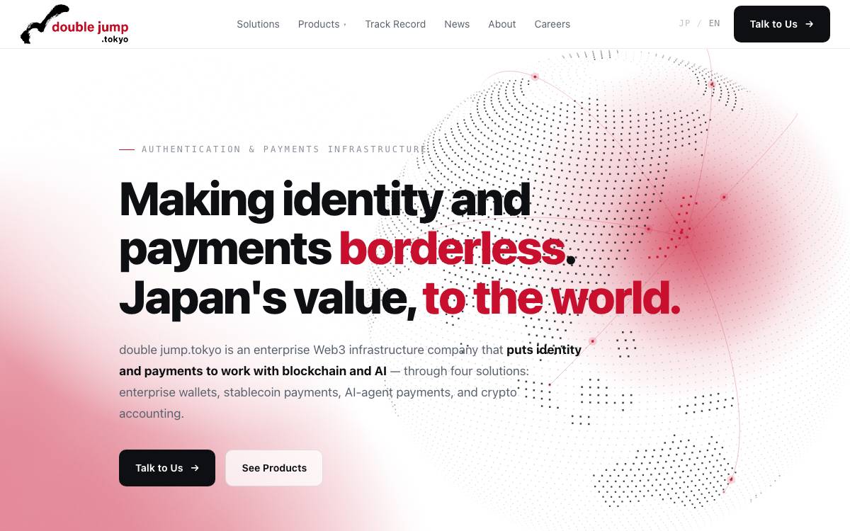 Doublejump Tokyo website preview