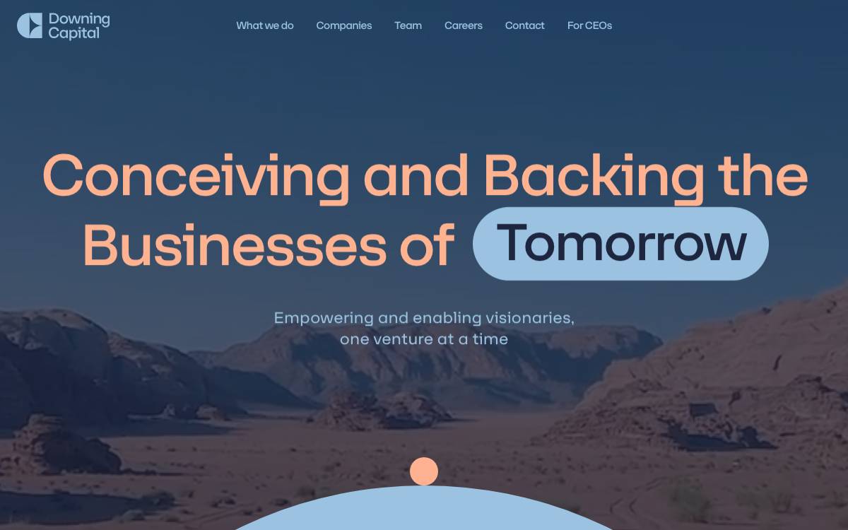 Downing Capital Group website preview