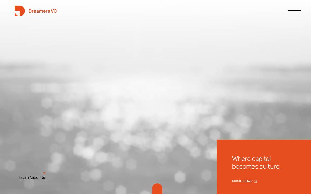 Dreamers VC website preview