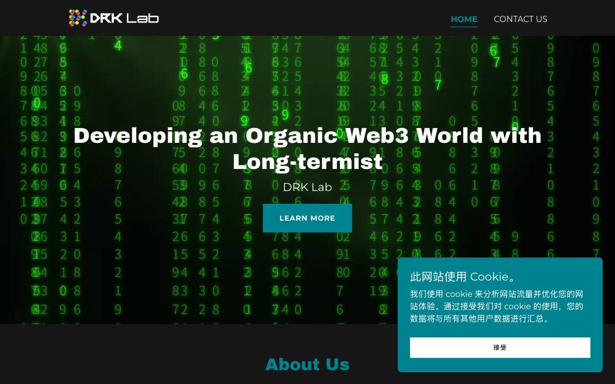 DRK Lab website preview