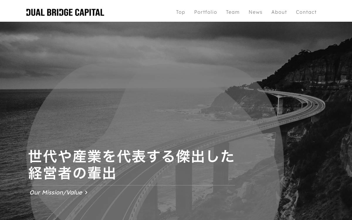 Dual Bridge Capital website preview