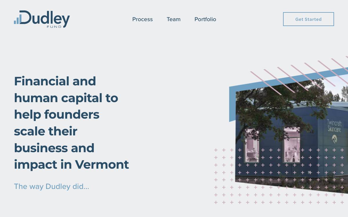 Dudley Fund website preview