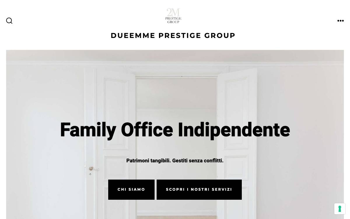 Dueemme Prestige Group website preview