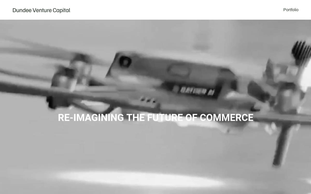 Dundee Venture Capital website preview