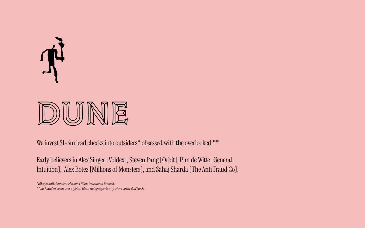 Dune Ventures website preview