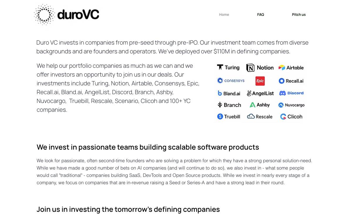 DVC website preview