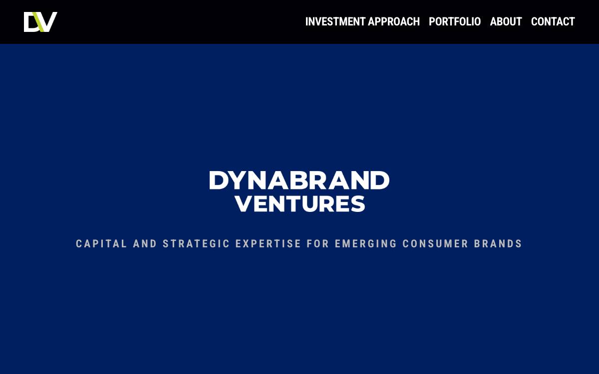 Dynabrand Ventures website preview