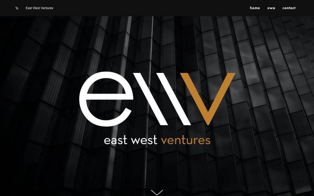 East West Ventures EWV website preview