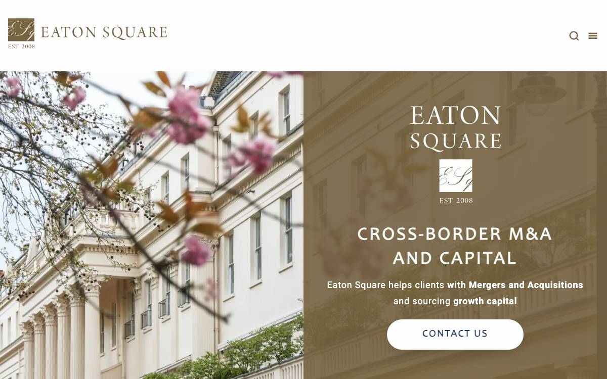 Eaton Square website preview