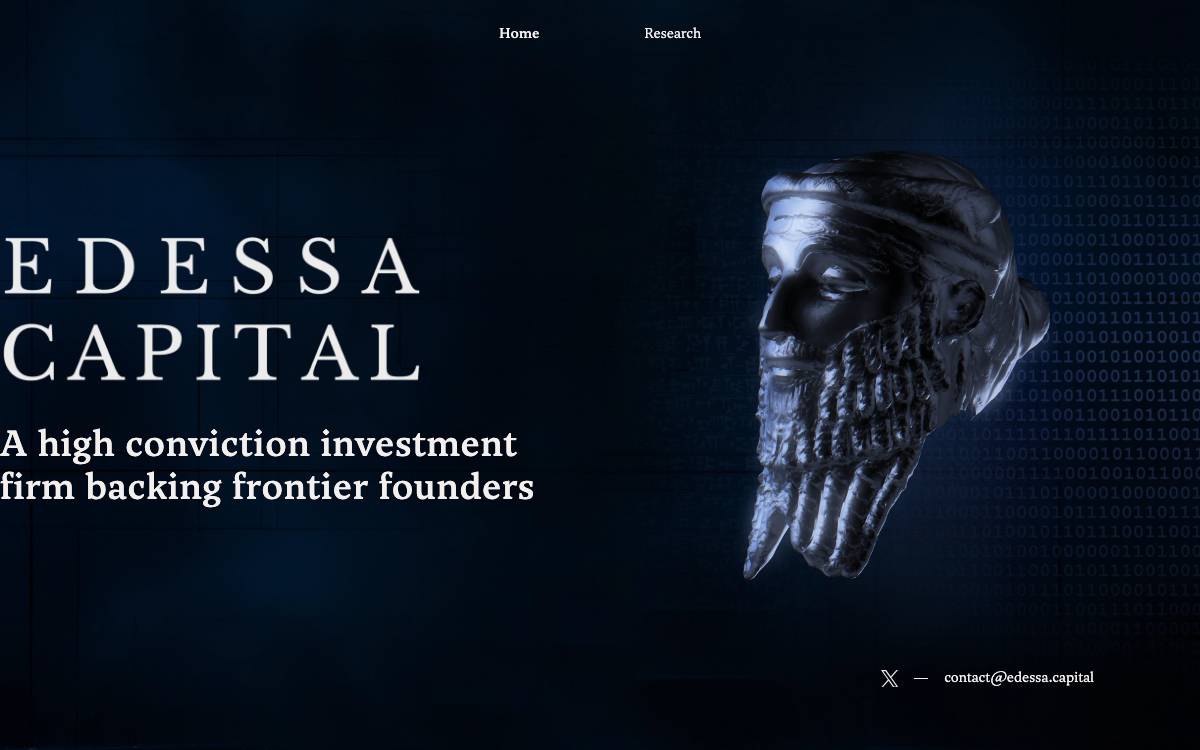 Edessa Capital website preview