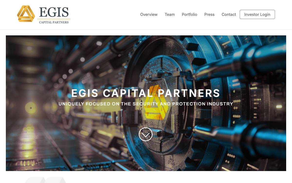 Egis Capital Partners website preview