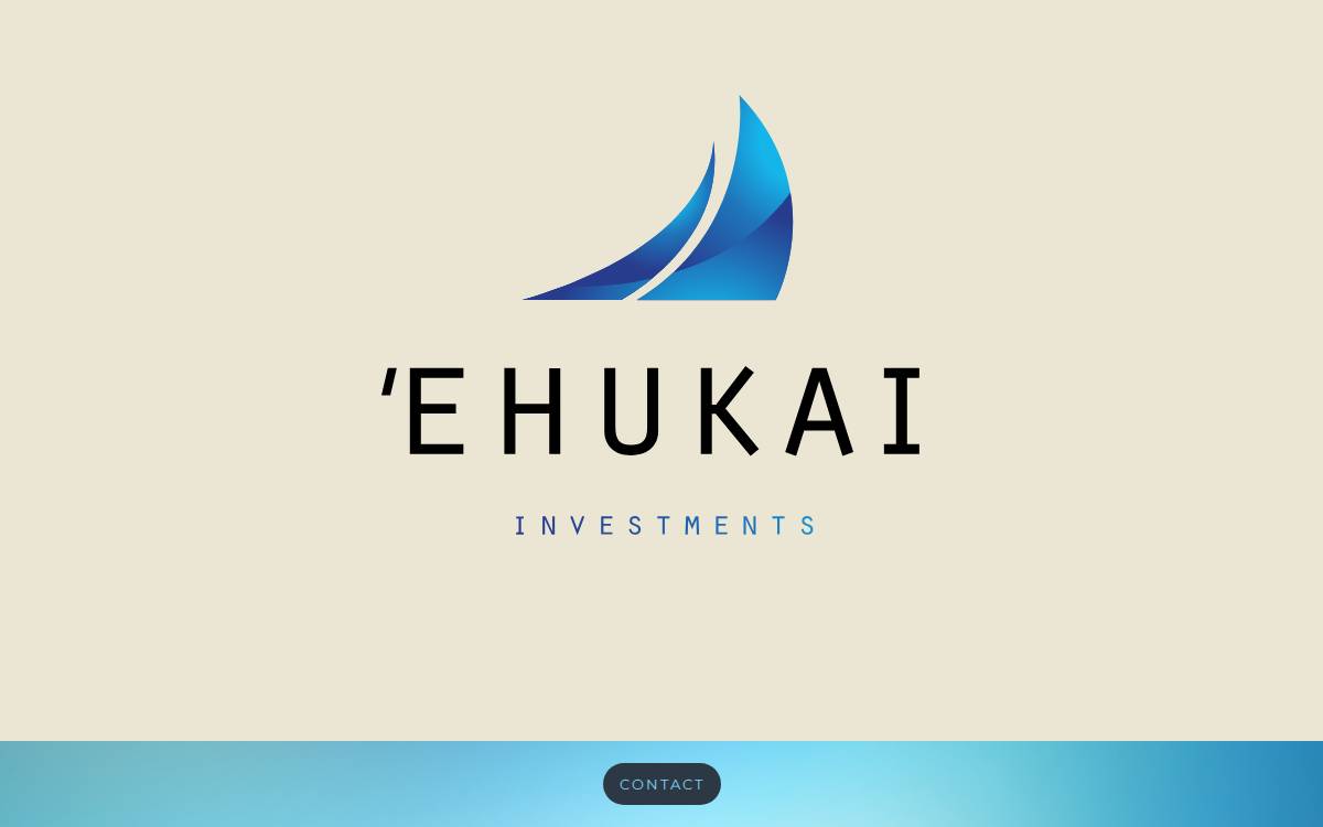Ehukai Investments website preview