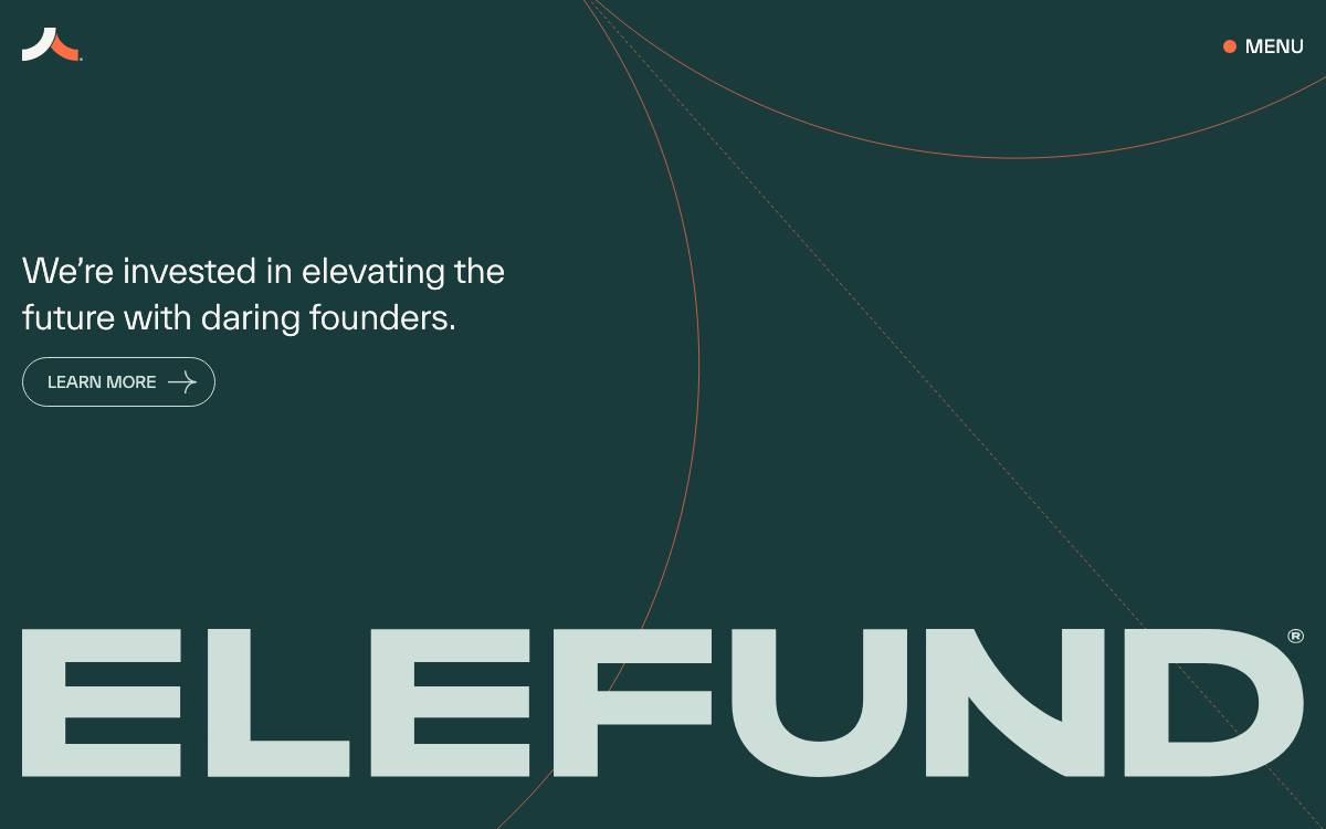 Elefund website preview