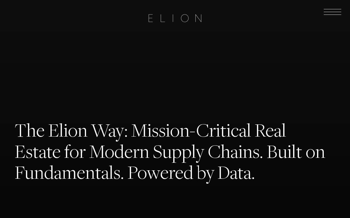 Elion Partners website preview