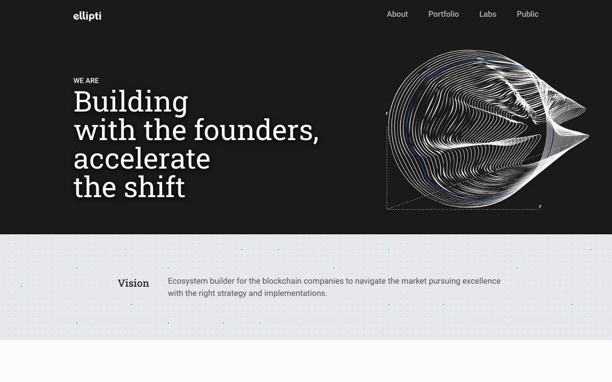 Ellipti website preview