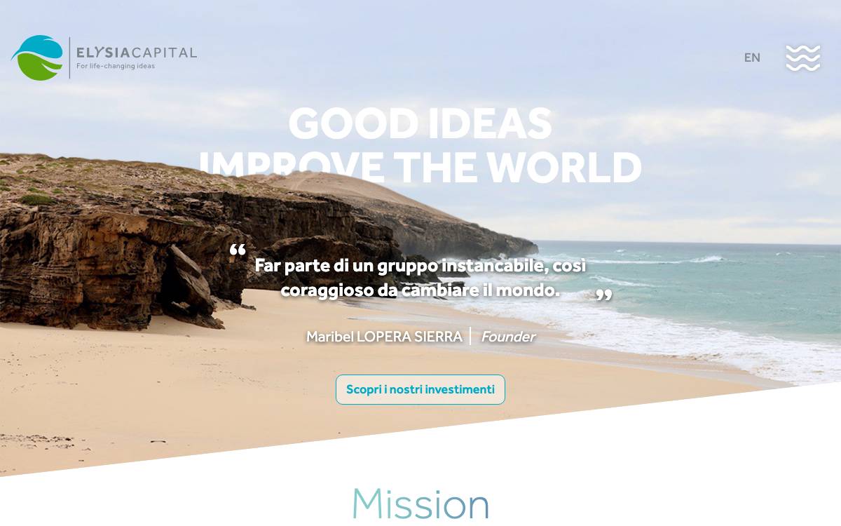 Elysia Capital website preview