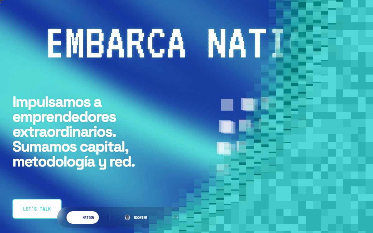 Embarca website preview