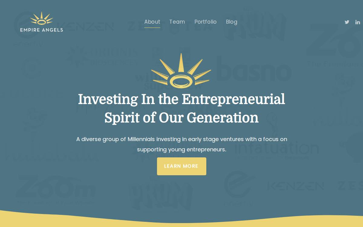 Empire Angels website preview