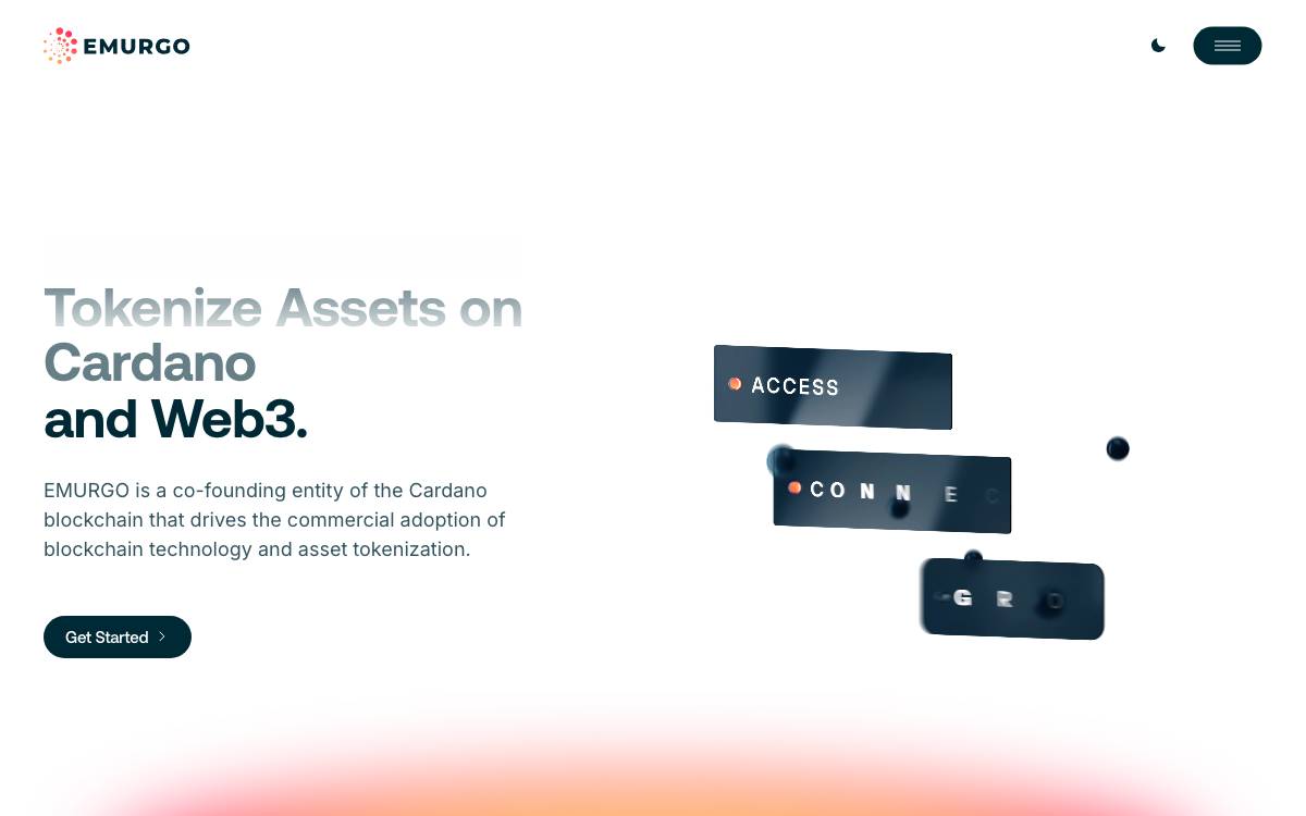 Emurgo Ventures website preview