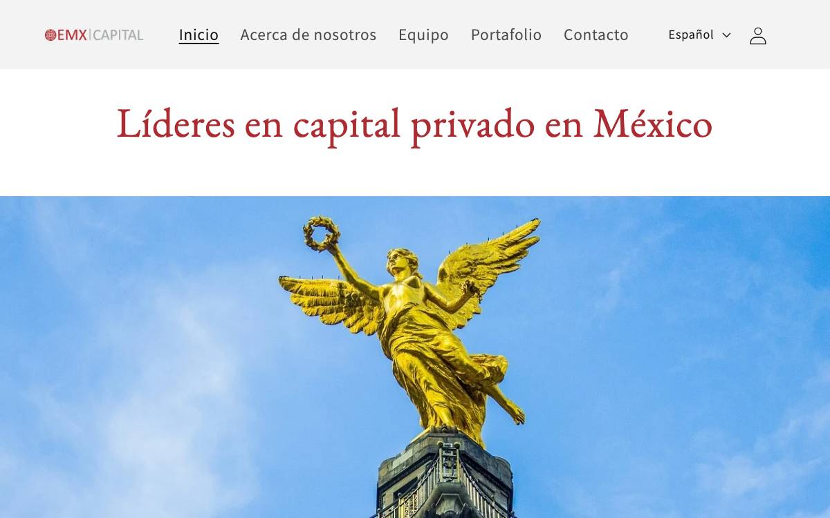 EMX Capital website preview