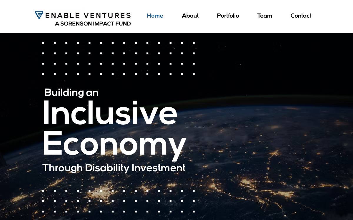 Enable Ventures website preview