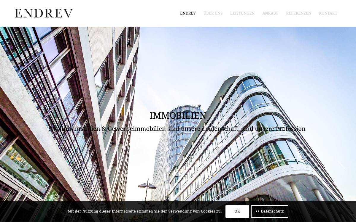 ENDREV Gruppe / ETC Management GmbH website preview